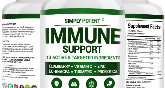Amazon.com: Immune Support Supplement with Zinc Vitamin C Vitamin D ...