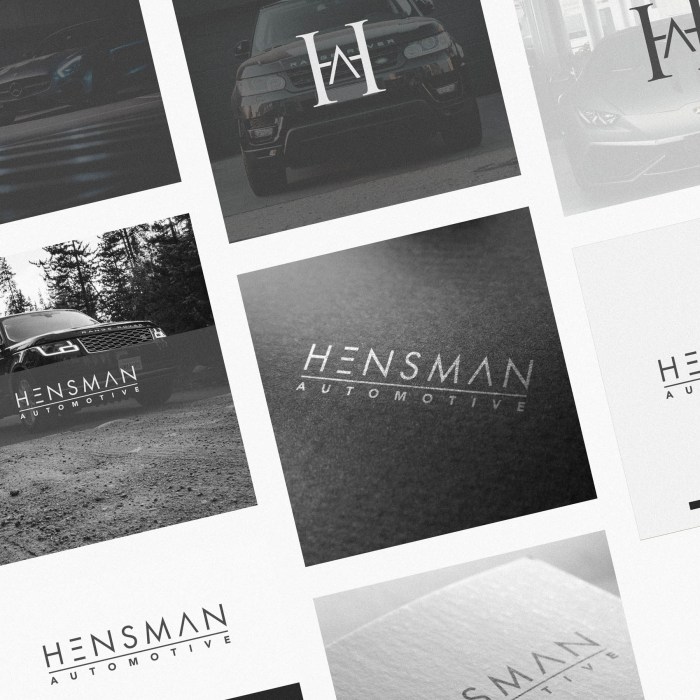 Hensman Automotive - Logo Design - JM Graphic Design