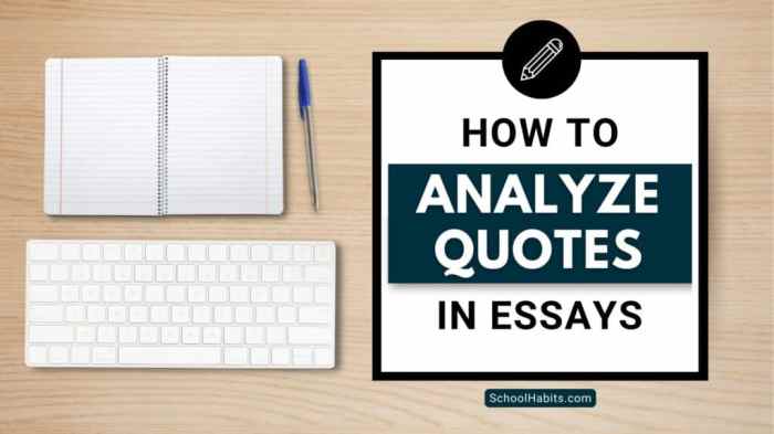 How to analyze quotes in essays: A step-by-step guide - SchoolHabits