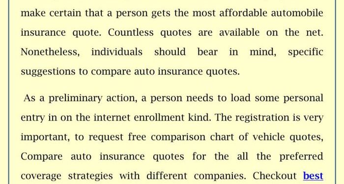 PPT - Effective Car Insurance Quote Comparison PowerPoint Presentation ...